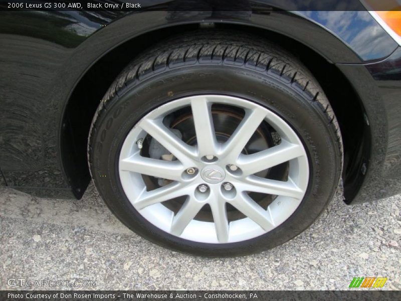 Black Onyx / Black 2006 Lexus GS 300 AWD