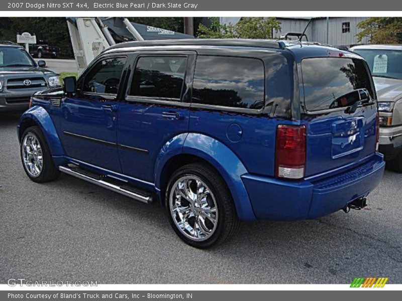 Electric Blue Pearl / Dark Slate Gray 2007 Dodge Nitro SXT 4x4