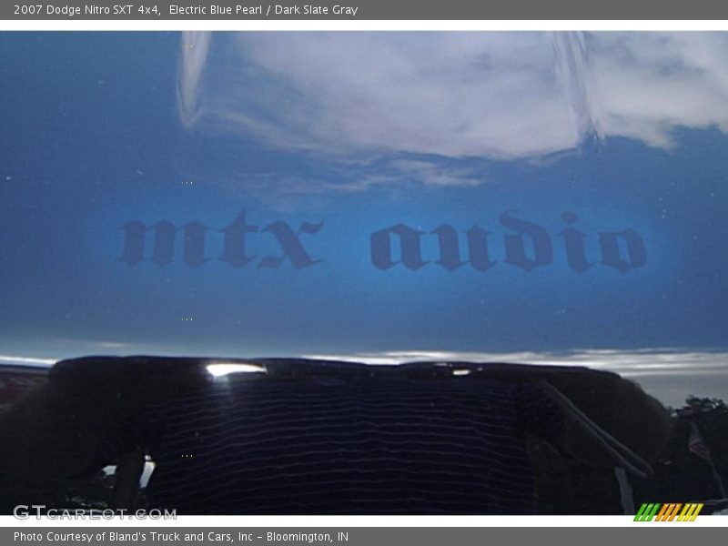 Electric Blue Pearl / Dark Slate Gray 2007 Dodge Nitro SXT 4x4