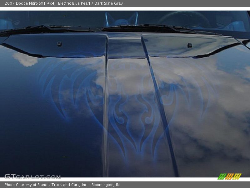 Electric Blue Pearl / Dark Slate Gray 2007 Dodge Nitro SXT 4x4