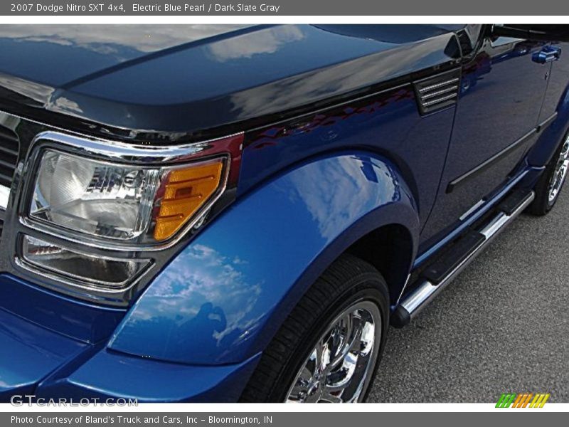 Electric Blue Pearl / Dark Slate Gray 2007 Dodge Nitro SXT 4x4