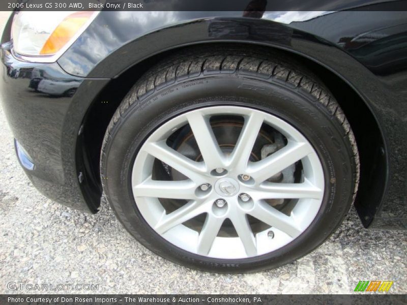 Black Onyx / Black 2006 Lexus GS 300 AWD