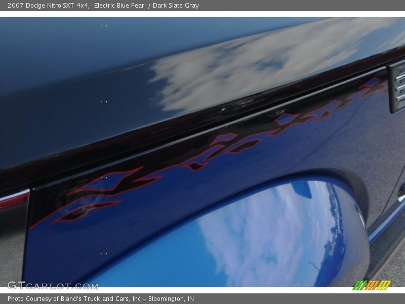 Electric Blue Pearl / Dark Slate Gray 2007 Dodge Nitro SXT 4x4