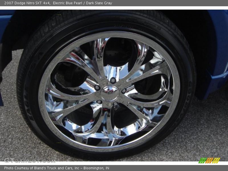 Electric Blue Pearl / Dark Slate Gray 2007 Dodge Nitro SXT 4x4