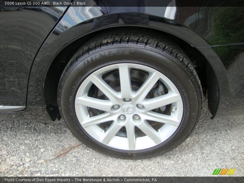 Black Onyx / Black 2006 Lexus GS 300 AWD