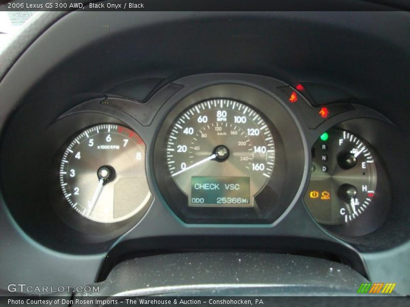 Black Onyx / Black 2006 Lexus GS 300 AWD