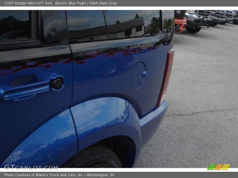 Electric Blue Pearl / Dark Slate Gray 2007 Dodge Nitro SXT 4x4