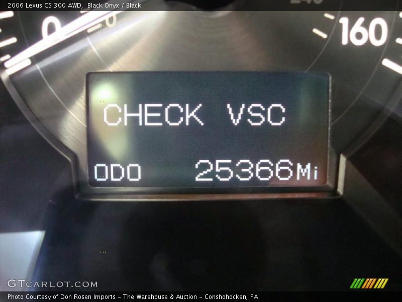 Black Onyx / Black 2006 Lexus GS 300 AWD