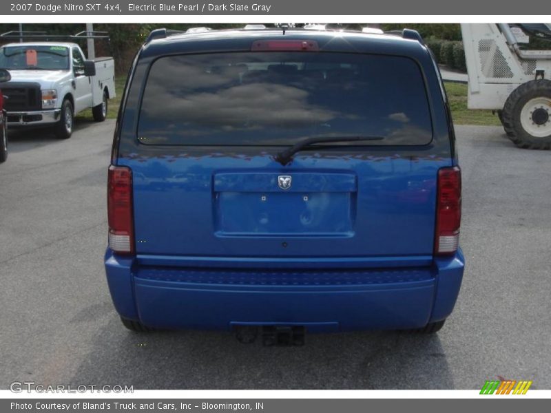 Electric Blue Pearl / Dark Slate Gray 2007 Dodge Nitro SXT 4x4