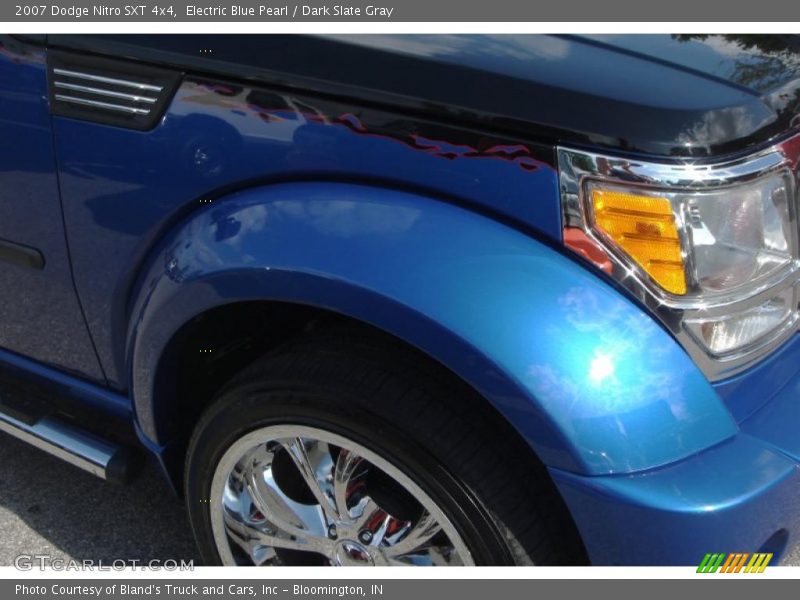Electric Blue Pearl / Dark Slate Gray 2007 Dodge Nitro SXT 4x4