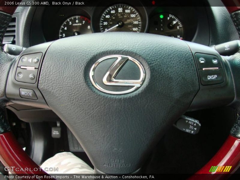 Black Onyx / Black 2006 Lexus GS 300 AWD