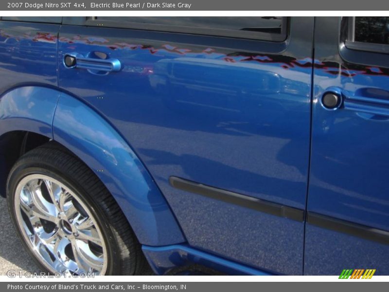Electric Blue Pearl / Dark Slate Gray 2007 Dodge Nitro SXT 4x4