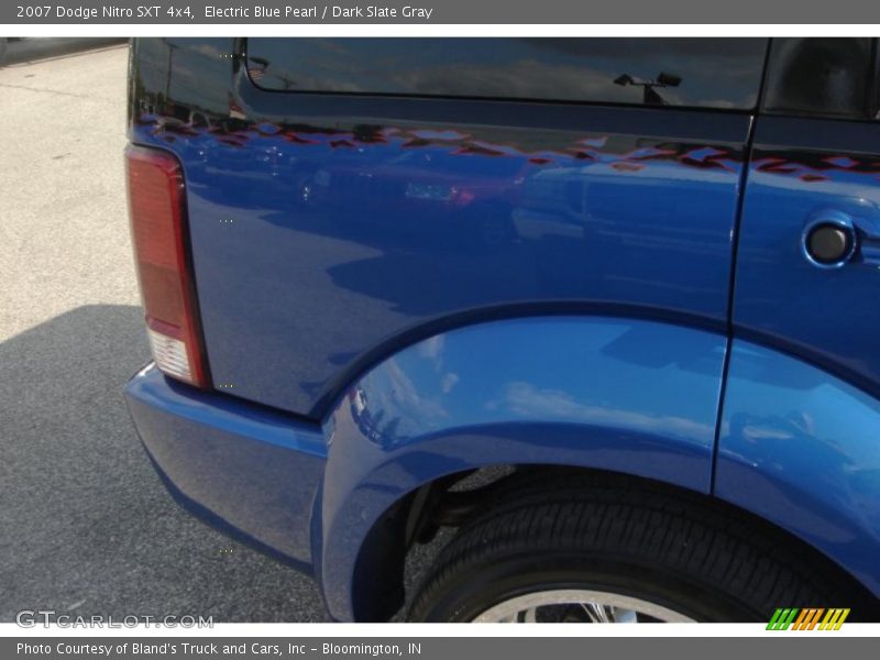 Electric Blue Pearl / Dark Slate Gray 2007 Dodge Nitro SXT 4x4