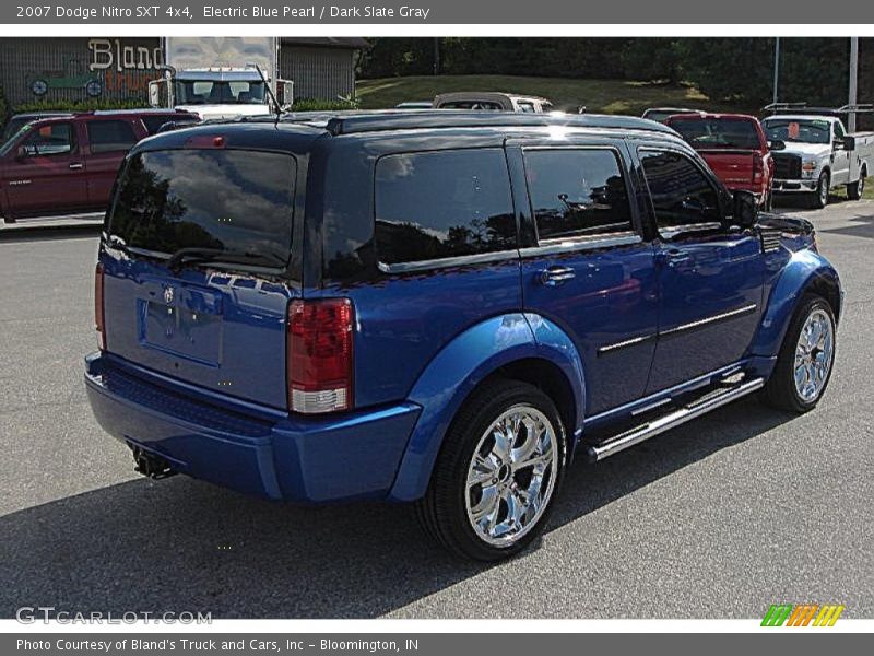 Electric Blue Pearl / Dark Slate Gray 2007 Dodge Nitro SXT 4x4