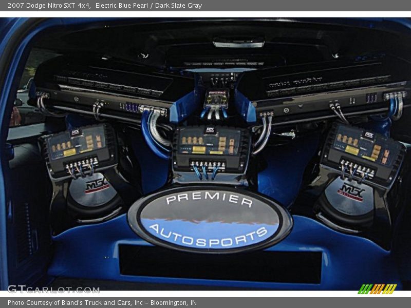 Electric Blue Pearl / Dark Slate Gray 2007 Dodge Nitro SXT 4x4