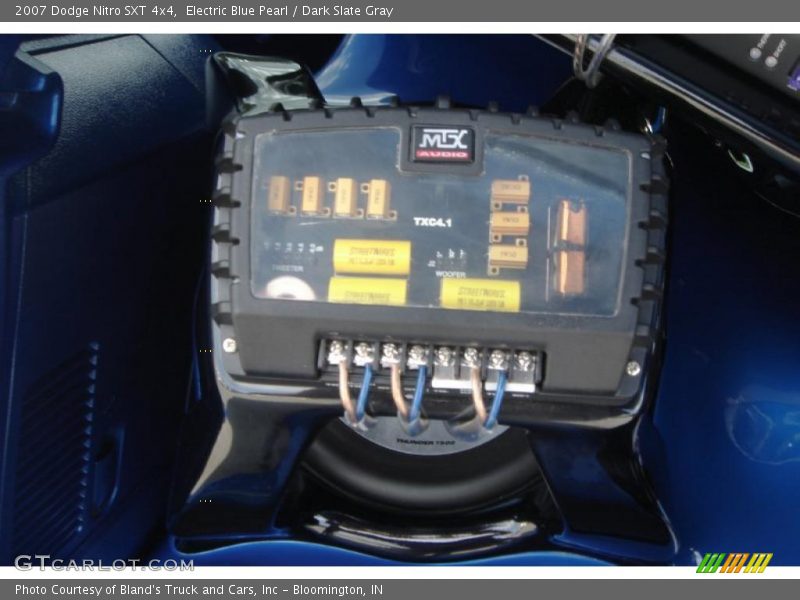 Electric Blue Pearl / Dark Slate Gray 2007 Dodge Nitro SXT 4x4