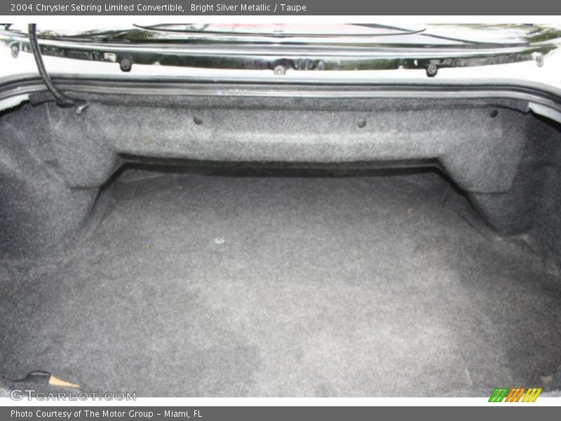 Bright Silver Metallic / Taupe 2004 Chrysler Sebring Limited Convertible