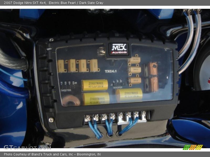 Electric Blue Pearl / Dark Slate Gray 2007 Dodge Nitro SXT 4x4