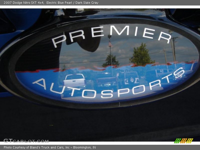Electric Blue Pearl / Dark Slate Gray 2007 Dodge Nitro SXT 4x4