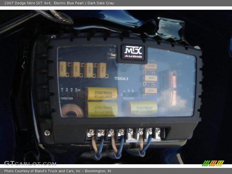 Electric Blue Pearl / Dark Slate Gray 2007 Dodge Nitro SXT 4x4