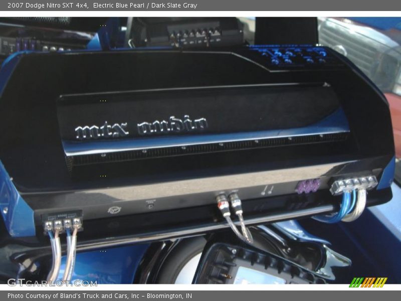 Electric Blue Pearl / Dark Slate Gray 2007 Dodge Nitro SXT 4x4