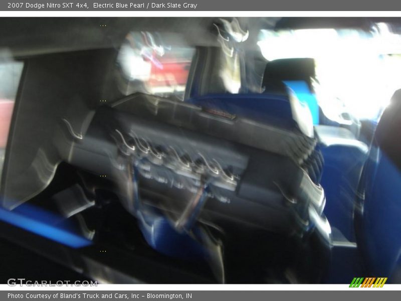 Electric Blue Pearl / Dark Slate Gray 2007 Dodge Nitro SXT 4x4