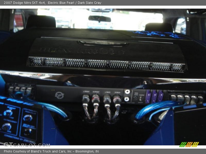 Electric Blue Pearl / Dark Slate Gray 2007 Dodge Nitro SXT 4x4