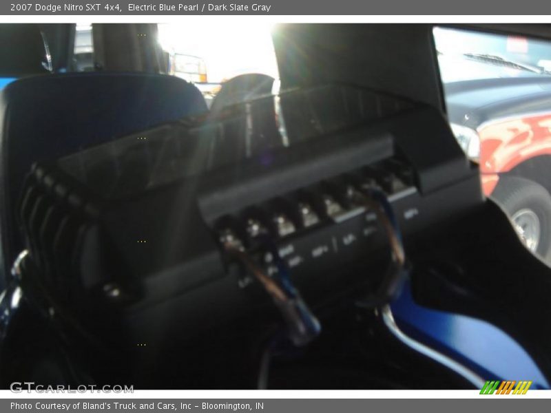 Electric Blue Pearl / Dark Slate Gray 2007 Dodge Nitro SXT 4x4
