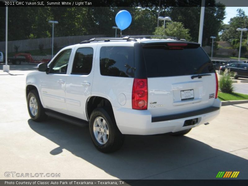 Summit White / Light Tan 2011 GMC Yukon SLE