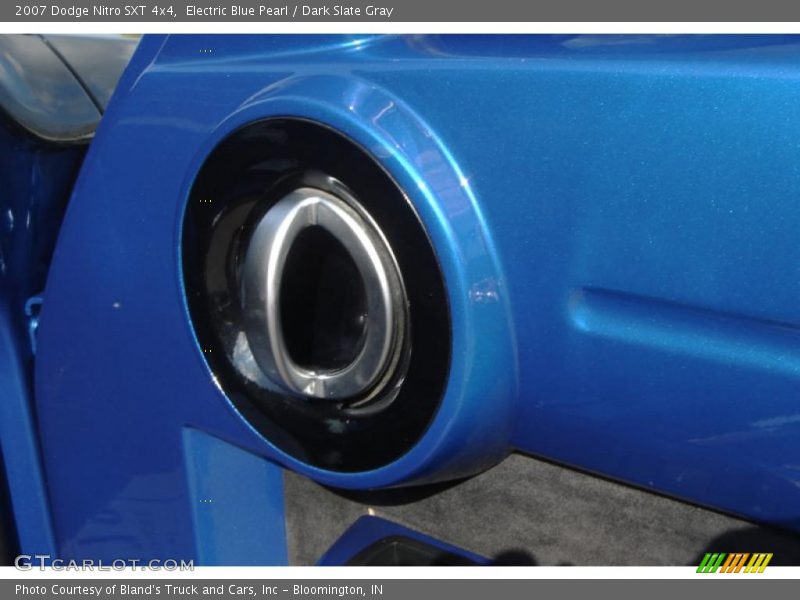 Electric Blue Pearl / Dark Slate Gray 2007 Dodge Nitro SXT 4x4