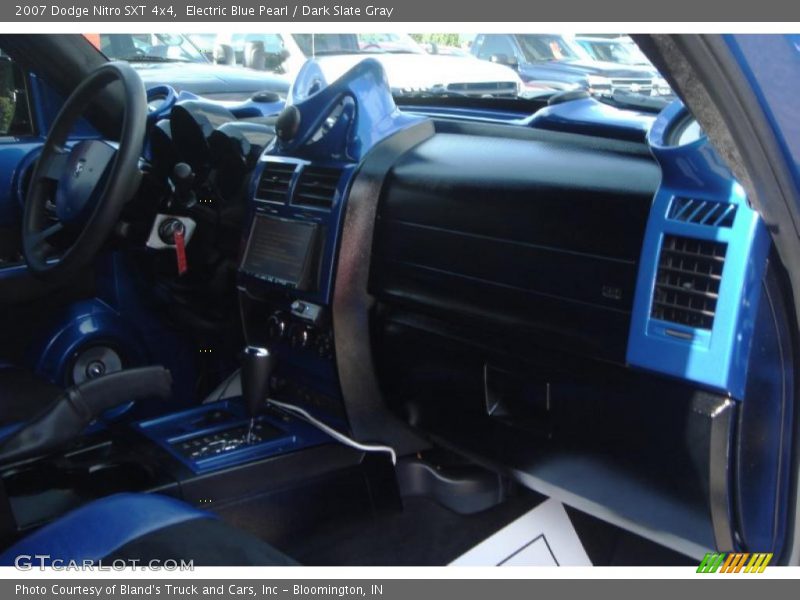 Electric Blue Pearl / Dark Slate Gray 2007 Dodge Nitro SXT 4x4