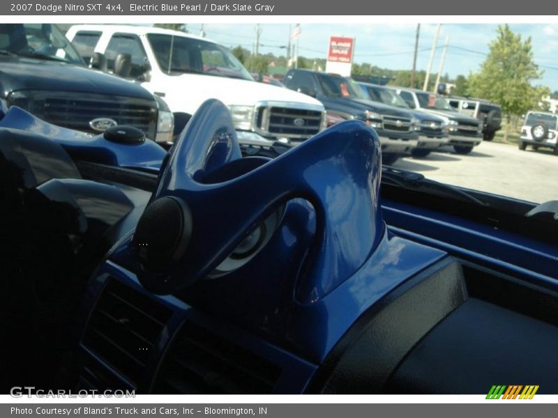 Electric Blue Pearl / Dark Slate Gray 2007 Dodge Nitro SXT 4x4