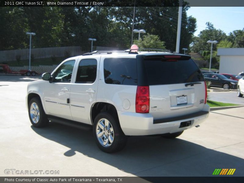 White Diamond Tintcoat / Ebony 2011 GMC Yukon SLT