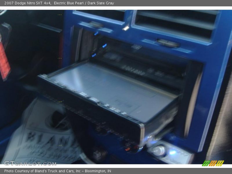Electric Blue Pearl / Dark Slate Gray 2007 Dodge Nitro SXT 4x4