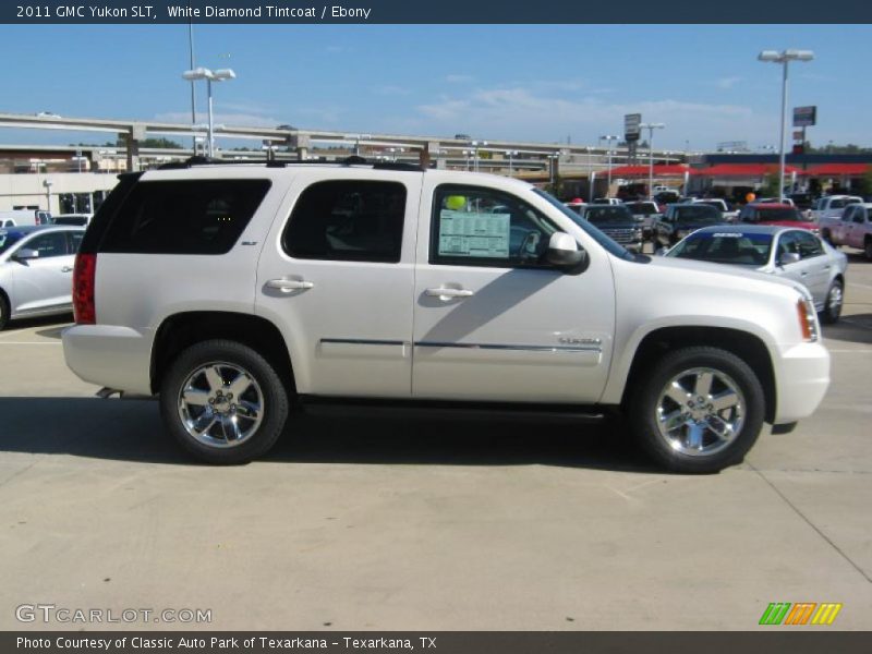 White Diamond Tintcoat / Ebony 2011 GMC Yukon SLT