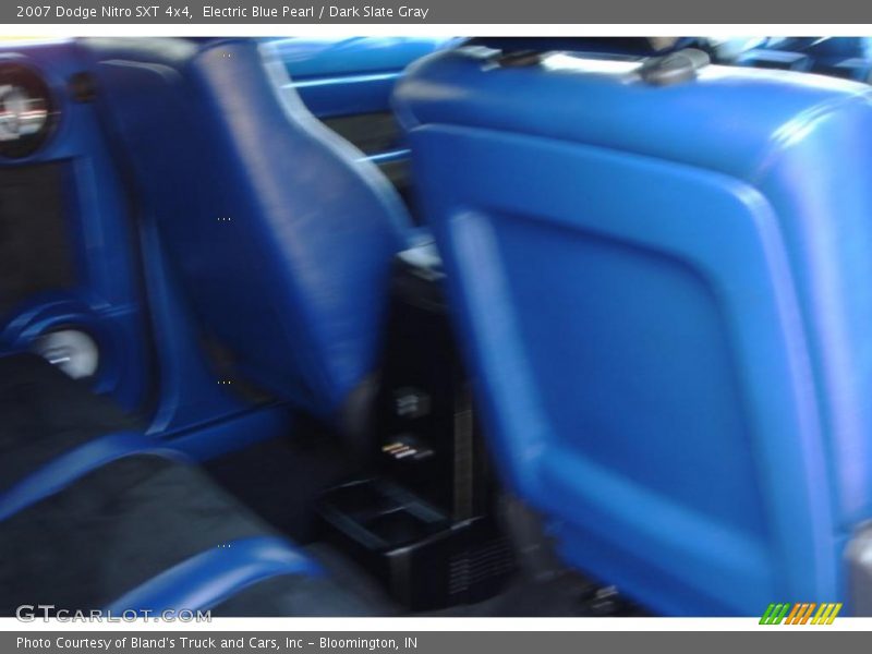 Electric Blue Pearl / Dark Slate Gray 2007 Dodge Nitro SXT 4x4