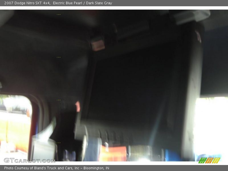 Electric Blue Pearl / Dark Slate Gray 2007 Dodge Nitro SXT 4x4