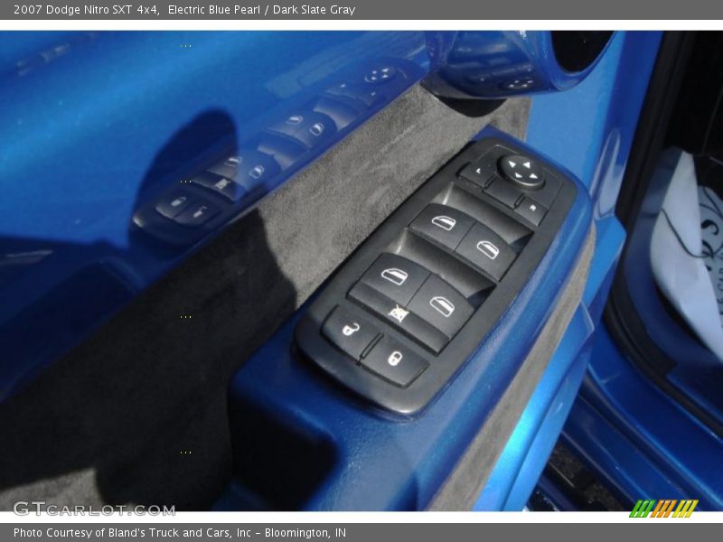 Electric Blue Pearl / Dark Slate Gray 2007 Dodge Nitro SXT 4x4