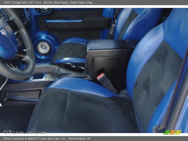 Electric Blue Pearl / Dark Slate Gray 2007 Dodge Nitro SXT 4x4