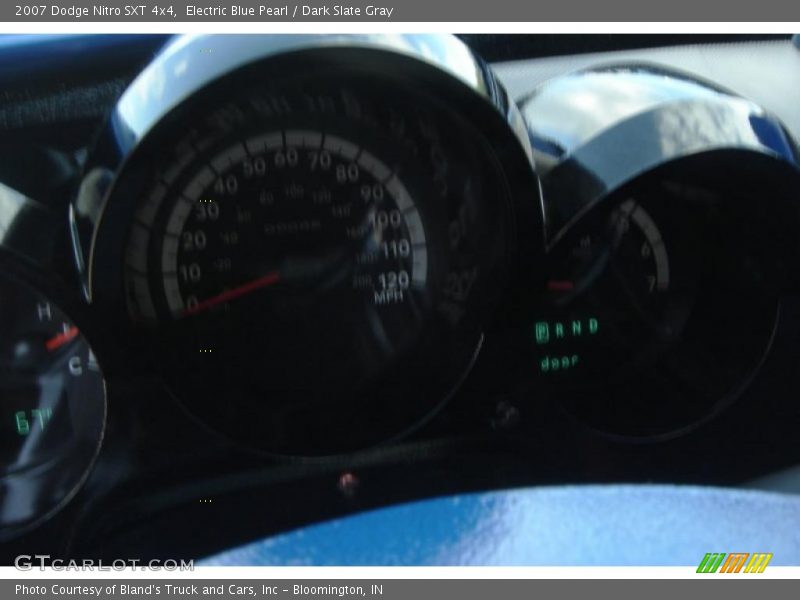 Electric Blue Pearl / Dark Slate Gray 2007 Dodge Nitro SXT 4x4