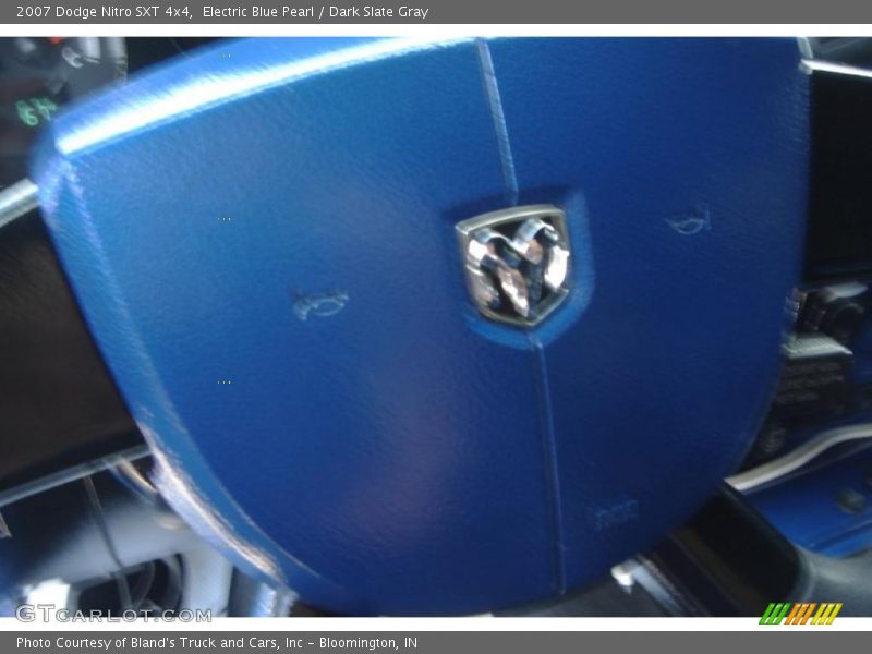 Electric Blue Pearl / Dark Slate Gray 2007 Dodge Nitro SXT 4x4
