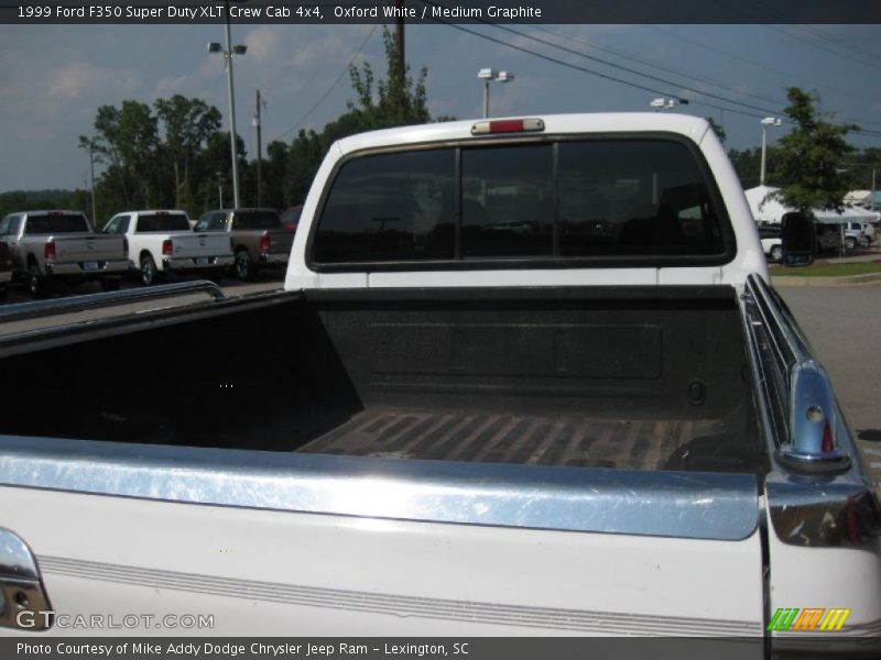 Oxford White / Medium Graphite 1999 Ford F350 Super Duty XLT Crew Cab 4x4