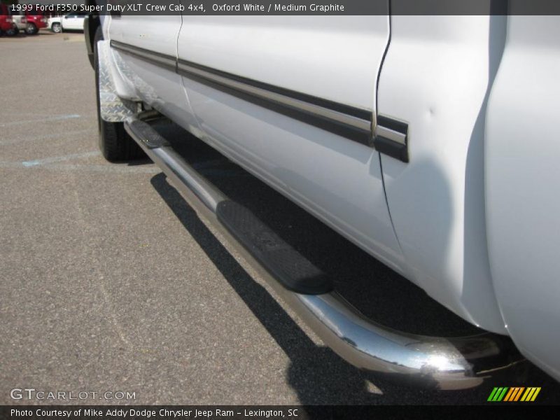 Oxford White / Medium Graphite 1999 Ford F350 Super Duty XLT Crew Cab 4x4