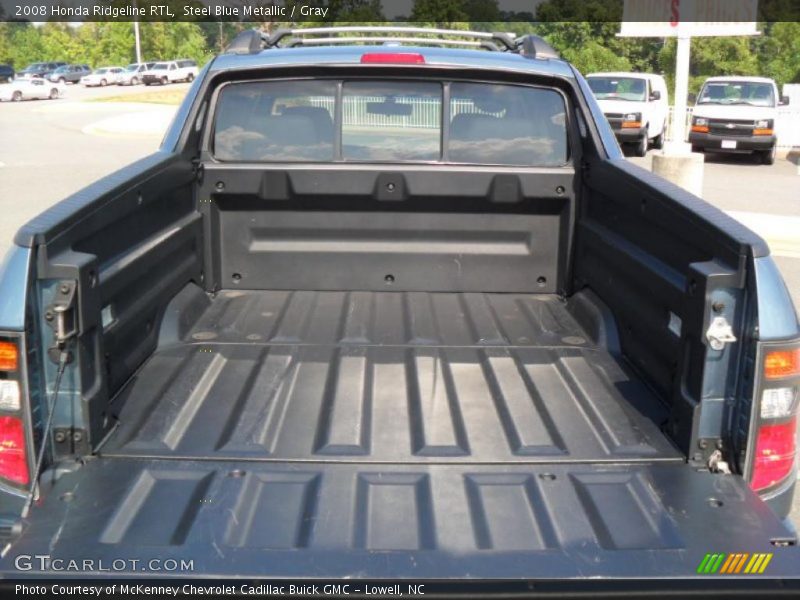 Steel Blue Metallic / Gray 2008 Honda Ridgeline RTL