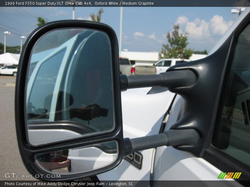 Oxford White / Medium Graphite 1999 Ford F350 Super Duty XLT Crew Cab 4x4