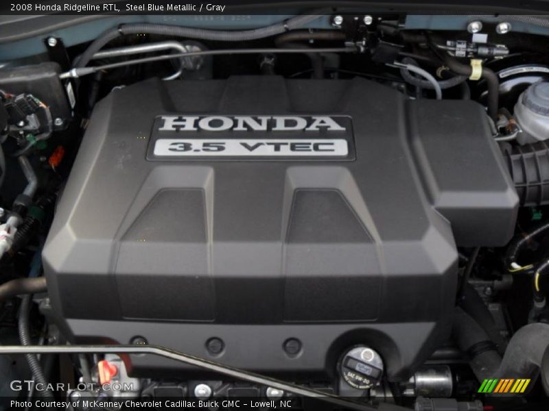 Steel Blue Metallic / Gray 2008 Honda Ridgeline RTL
