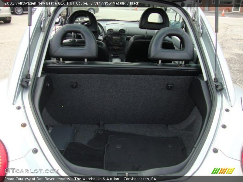 Silver Arrow Metallic / Black 2001 Volkswagen New Beetle GLX 1.8T Coupe