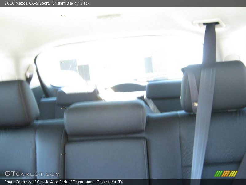 Brilliant Black / Black 2010 Mazda CX-9 Sport