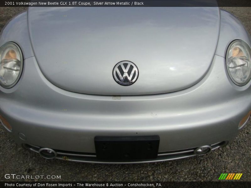 Silver Arrow Metallic / Black 2001 Volkswagen New Beetle GLX 1.8T Coupe