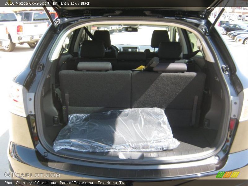 Brilliant Black / Black 2010 Mazda CX-9 Sport